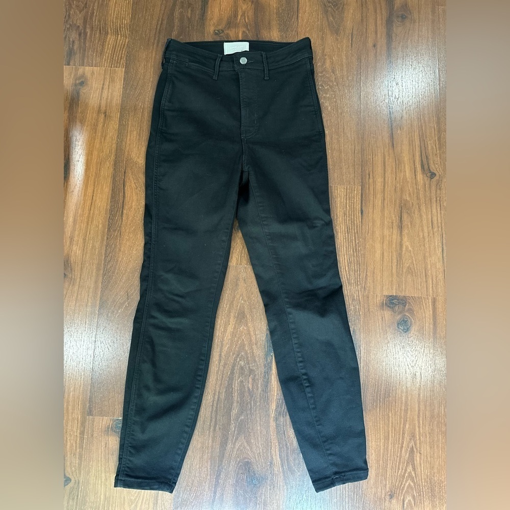 Everlane the way high skinny jeans High Rise Skinny Jeans Size 28 Reg Black